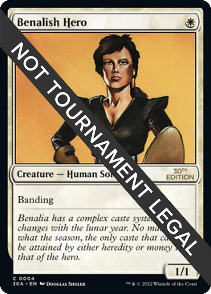 0004 Benalish Hero C 30th Anniversary Edition