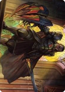 0004 Benalish Sleeper Art Card S Art Series: Dominaria United