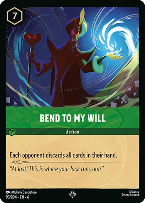 0093 Bend to My Will Super Rare Azurite Sea