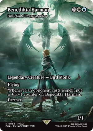 0053 Benedikta Harman - Ishai, Ojutai Dragonspeaker (Showcase) R FINAL FANTASY: Through the Ages