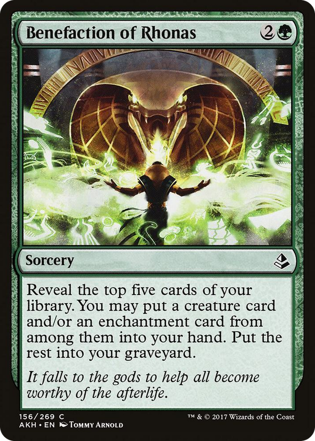 0156 Benefaction of Rhonas C Amonkhet