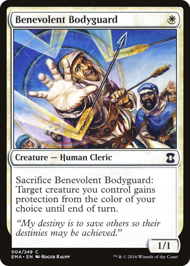 Benevolent Bodyguard #4 C - Eternal Masters Pokemon card