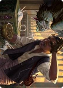 0049 Bennie Bracks, Zoologist Art Card S Art Series: Streets of New Capenna