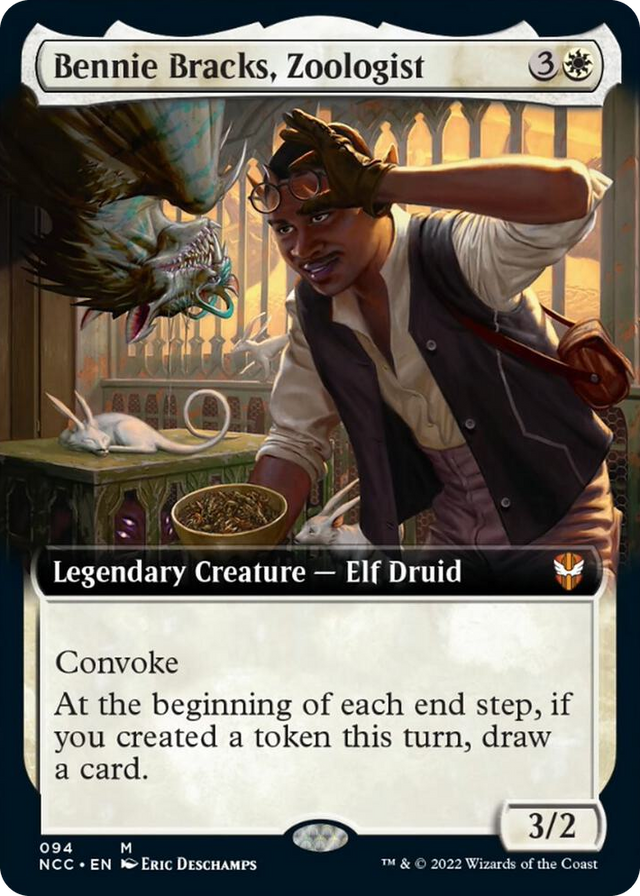 0094 Bennie Bracks, Zoologist (Extended Art) M Commander: Streets of New Capenna