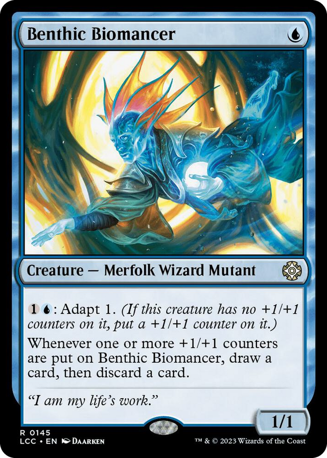 0145 Benthic Biomancer R Commander: The Lost Caverns of Ixalan
