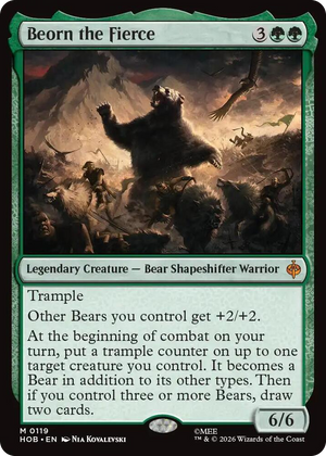 0119 Beorn the Fierce M The Hobbit