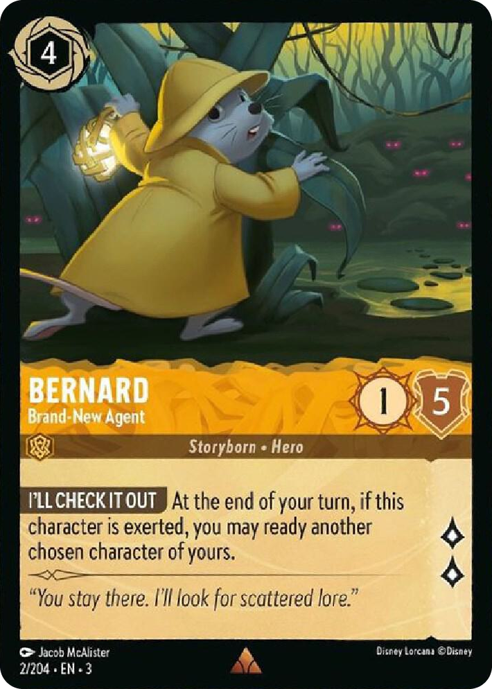 0002 Bernard - Brand-New Agent Rare Into the Inklands