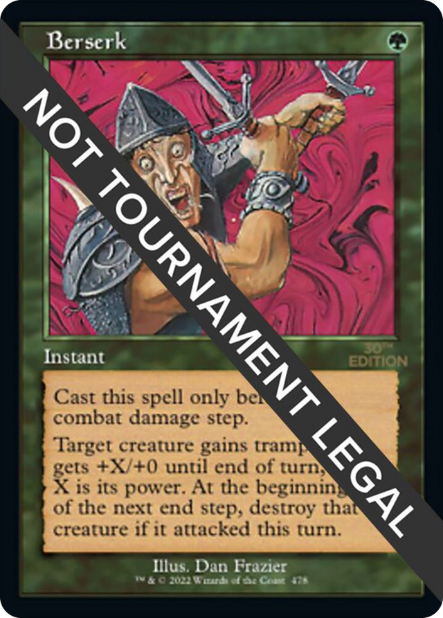 0478 Berserk (Retro Frame) U 30th Anniversary Edition