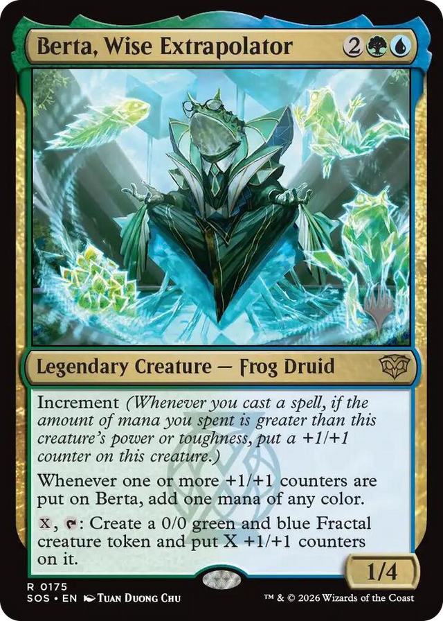 0175 Berta, Wise Extrapolator R Promo Pack: Secrets of Strixhaven