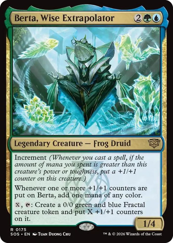 0175 Berta, Wise Extrapolator R Secrets of Strixhaven