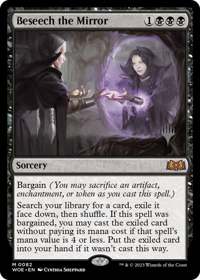 0082 Beseech the Mirror M Promo Pack: Wilds of Eldraine