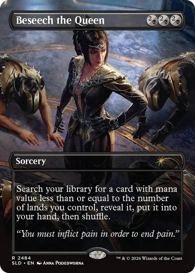 2484 Beseech the Queen R Secret Lair Drop Series