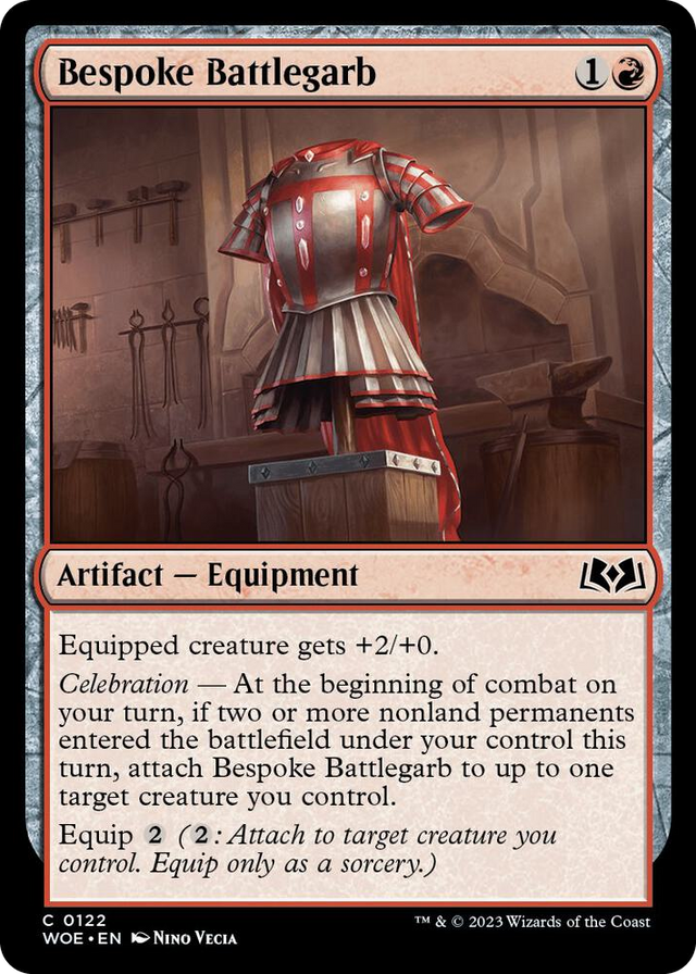 0122 Bespoke Battlegarb C Wilds of Eldraine