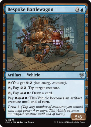 0071 Bespoke Battlewagon U Commander: Aetherdrift