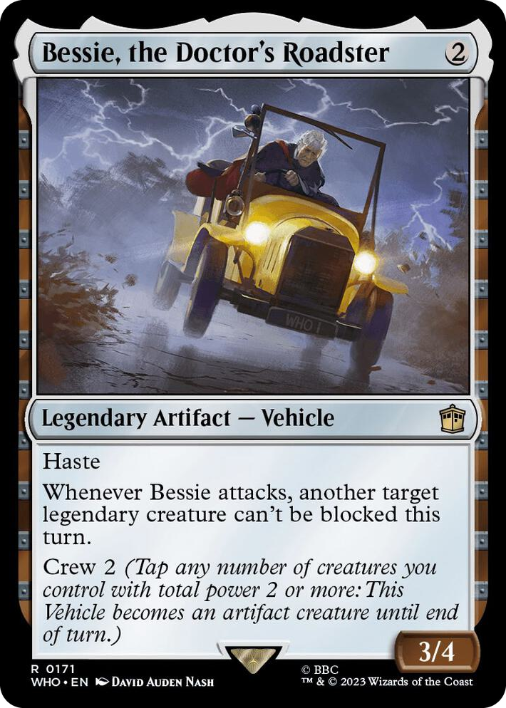 0171 Bessie, the Doctor's Roadster R Universes Beyond: Doctor Who