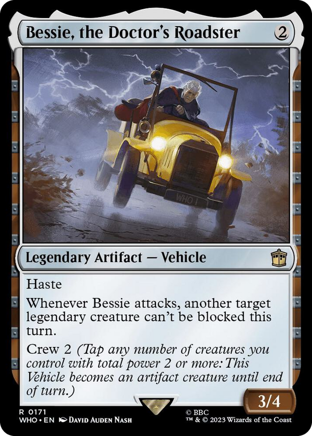 0171 Bessie, the Doctor's Roadster R Universes Beyond: Doctor Who