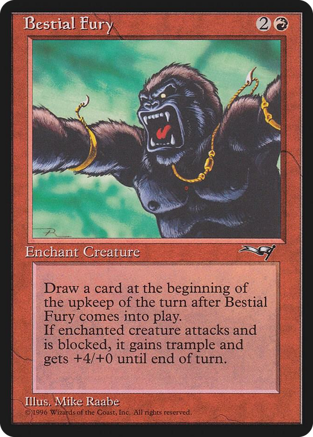 0100 Bestial Fury (Facing Left) C Alliances
