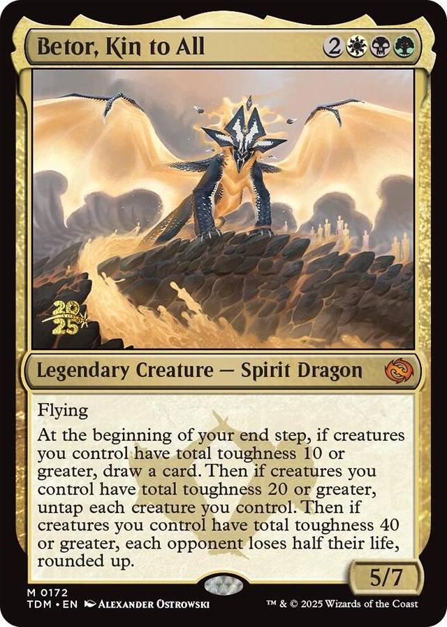 Betor, Kin to All #172 M - Prerelease Cards Pokemon card