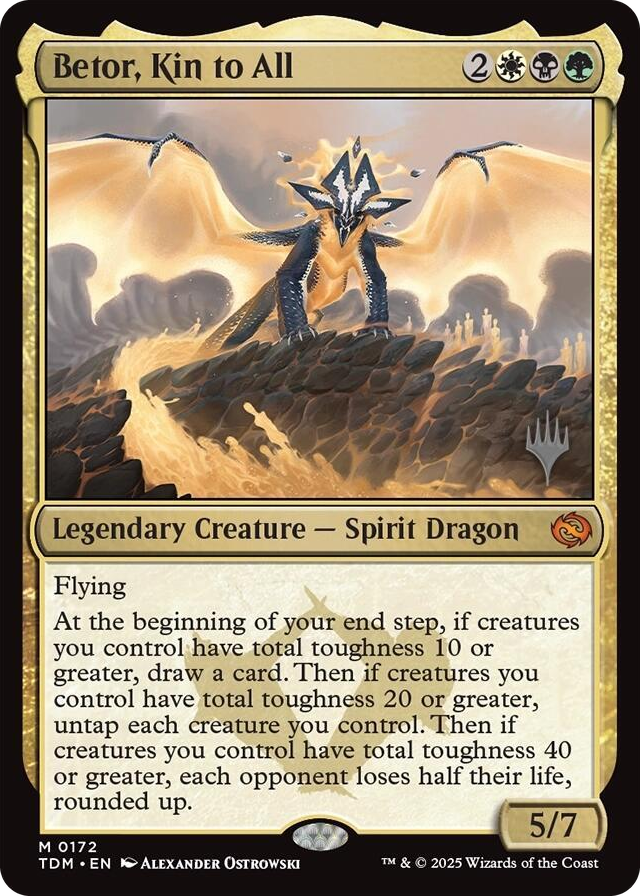 0172 Betor, Kin to All M Promo Pack: Tarkir: Dragonstorm