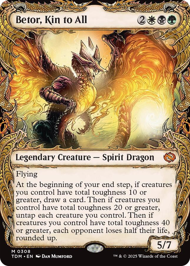0308 Betor, Kin to All (Showcase) M Dragonstorm