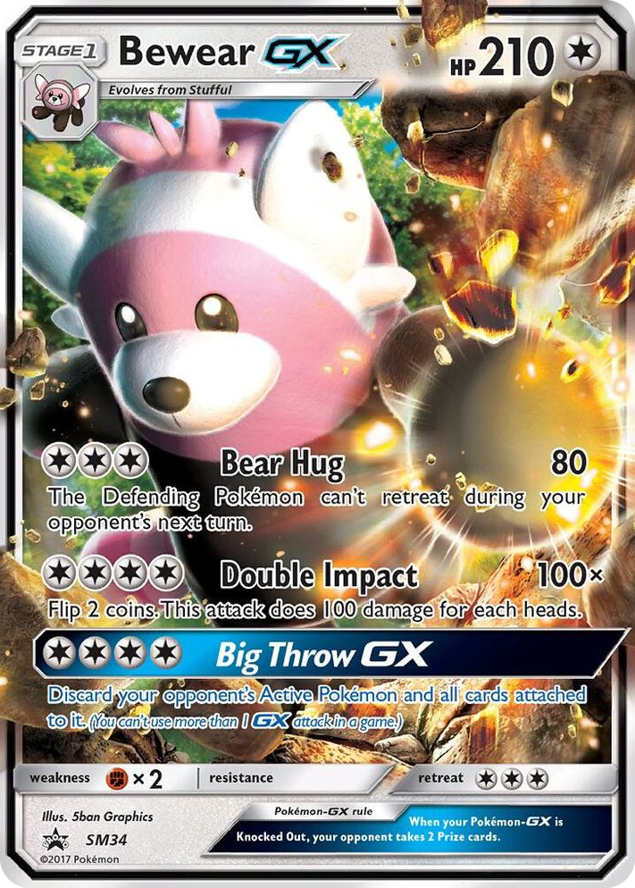 SM034 Bewear GX - SM34 Promo SM Promos