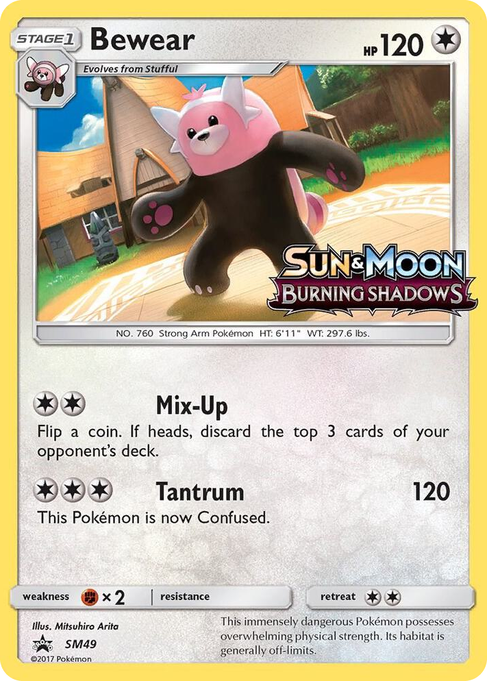 SM049 Bewear - SM49 (Prerelease) Promo SM Promos