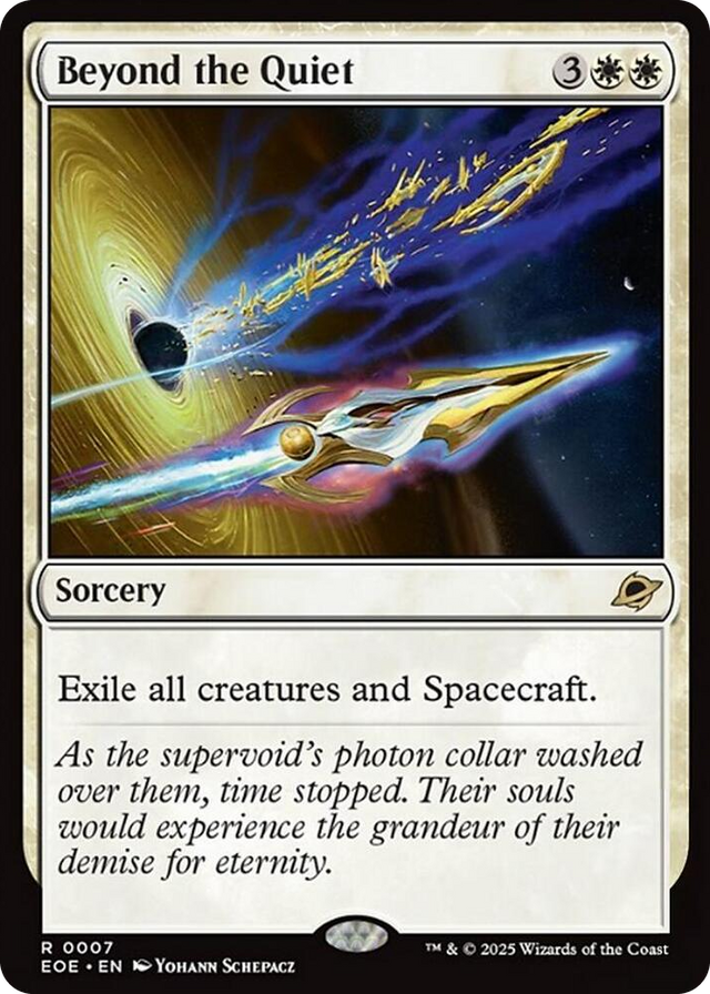 0007 Beyond the Quiet R Edge of Eternities