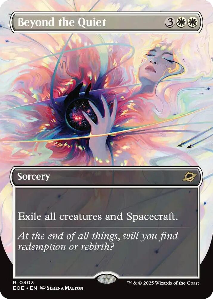 0303 Beyond the Quiet (Borderless) R Edge of Eternities