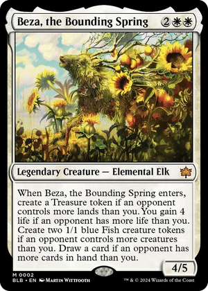 0002 Beza, the Bounding Spring M Bloomburrow