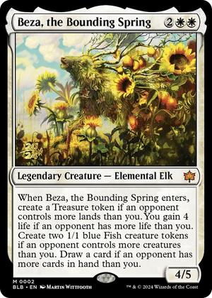 0002 Beza, the Bounding Spring M Prerelease Cards