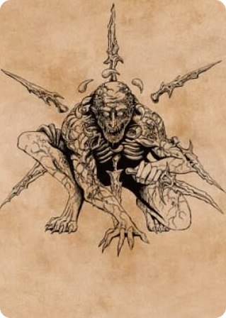 0063 Bhaal, Lord of Murder Art Card S Art Series: Commander Legends: Battle for Baldur's Gate