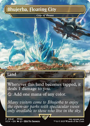 0041 Bhujerba, Floating City - City of Brass P Game Day & Store Championship Promos