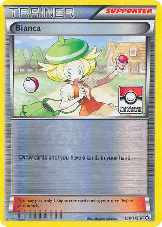 0109 Bianca - 109/113 (Pokemon League) Promo League & Championship Cards