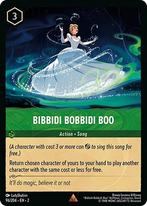 0096 Bibbidi Bobbidi Boo Rare Rise of the Floodborn