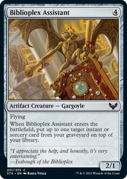 0251 Biblioplex Assistant C Strixhaven: School of Mages
