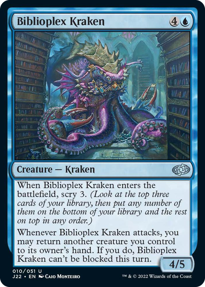 0010 Biblioplex Kraken U Jumpstart 2022