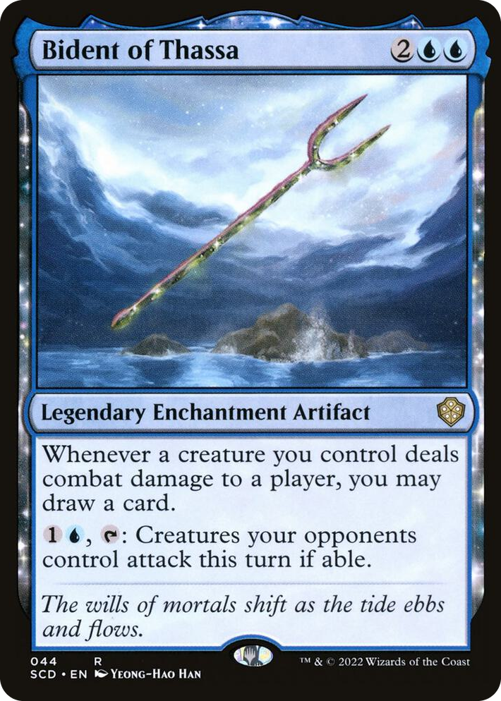 0044 Bident of Thassa R Starter Commander Decks