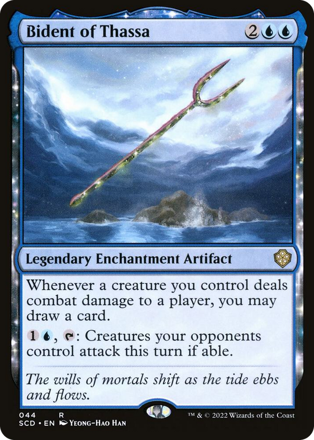0044 Bident of Thassa R Starter Commander Decks