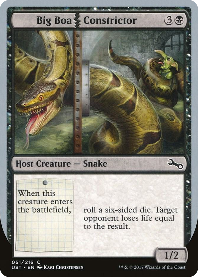 0051 Big Boa Constrictor C Unstable