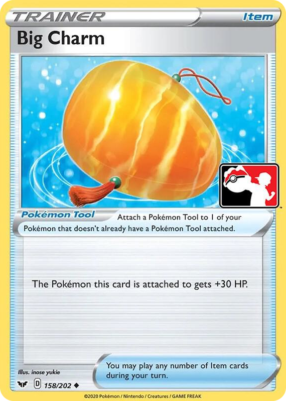 0158 Big Charm Uncommon Prize Pack Series Cards