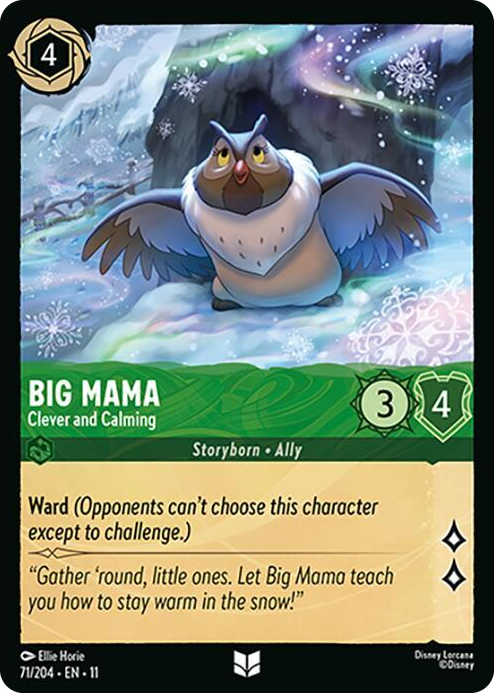0071 Big Mama - Clever and Calming Uncommon Winterspell