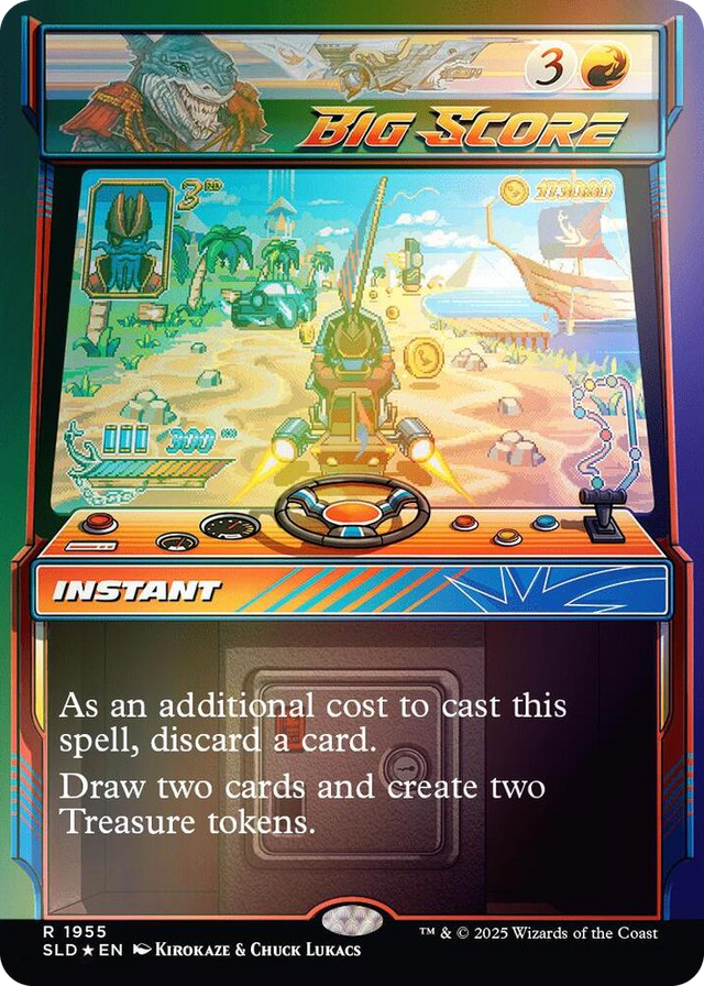 1955 Big Score (1955) (Rainbow Foil) R Secret Lair Drop Series
