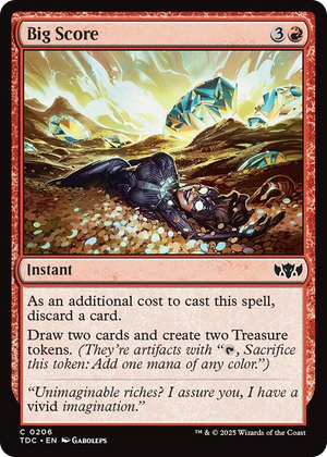 0206 Big Score C Commander: Tarkir: Dragonstorm