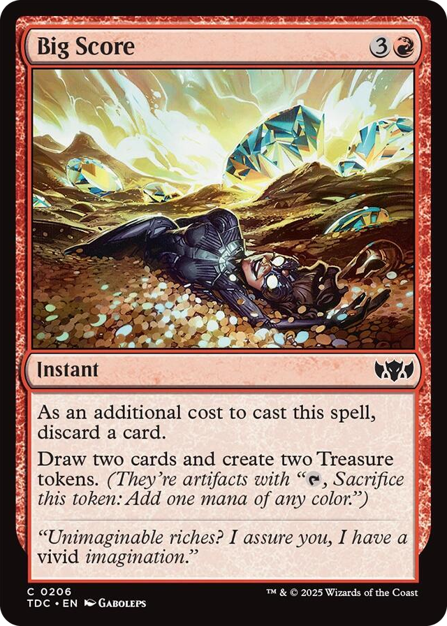 0206 Big Score C Commander: Tarkir: Dragonstorm