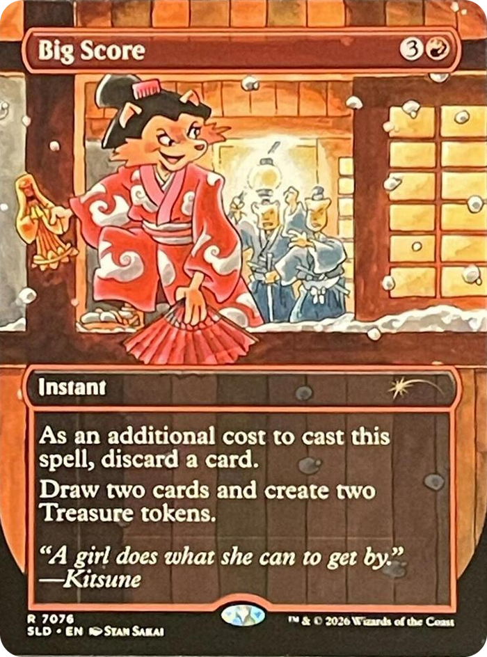 Big Score (7076) #7076 R - Secret Lair Drop Series Pokemon card