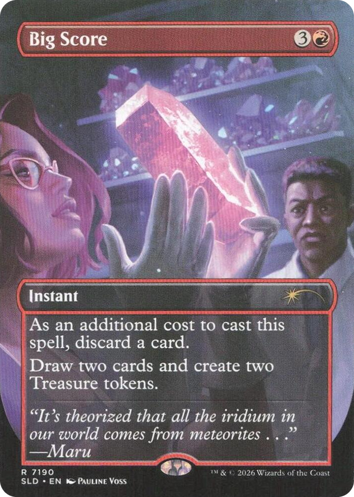 Big Score (7190) #7190 R - Secret Lair Drop Series Pokemon card