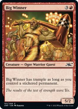 0101 Big Winner C Unfinity