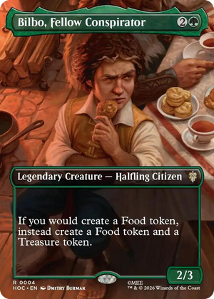 0004 Bilbo, Fellow Conspirator (Borderless) R The Hobbit: Eternal-Legal