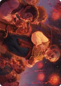 0014 Bilbo, Retired Burglar Art Card S Art Series: Universes Beyond: The Lord of the Rings: Tales of Middle-earth