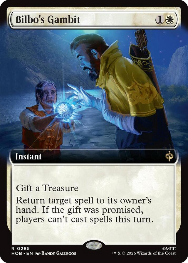 0285 Bilbo's Gambit (Extended Art) R The Hobbit